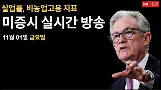 (2024년 11월 1일) 실업률, 비농업고용지표 / 대선 D-4 / 비트코인 7만불 돌파 / 미국증시, 비트코인 뉴스룸