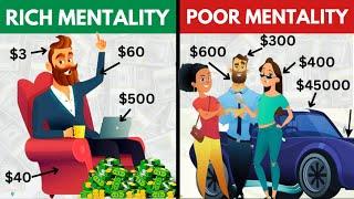 RICH MINDSET VS POOR MINDSET | Rich vs Poor | 12 Big Difference