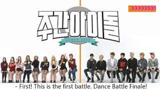 2015 | BTS and Twice at Weekly Idol  best moments compilation (FM) | Bangtwice