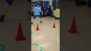 腰痛からの復活中でサイドステップトレーニング初めてのトレーニング
