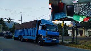 TRUCK LINTAS ACEH FUSO SUPER GREAT FUSO THE GREAT BAK KAYU SANGAT JARANG LEWAT KELOK9