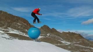 Snowboard Loris Riding The Sky