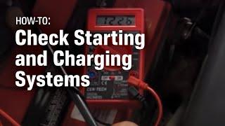 AutoZone How-To: Check Your Starting and Charging System