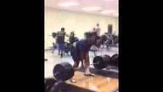 Tyler Pierre 315lb Deadlift Attempt(Freshmen Football)