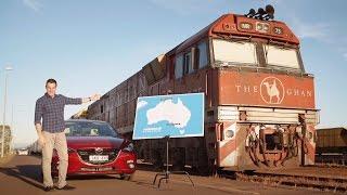 Mazda3 vs. The Ghan –  Day 1/3