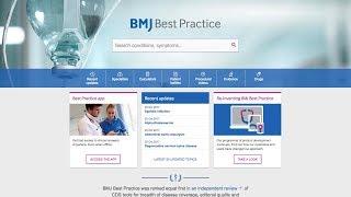 The BMJ Best Practice website