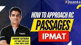 IPMAT Verbal Ability | How to solve Reading Comprehension?