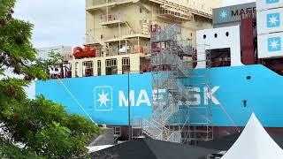 Laura Maersk - 1st green methanol container vessel