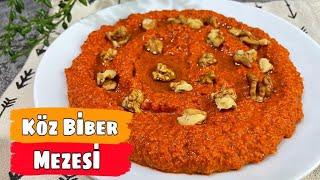 Ekmeği Bitirten Lezzet! Közlenmiş Kapya Biber Mezesi Tarifi