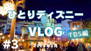 【ひとりディズニーVlog】Tokyo DisneySea編#3 ～2025.02～