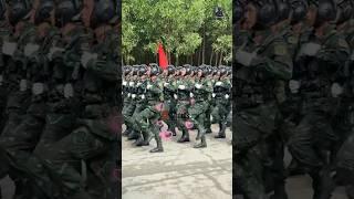 Nhìn mấy chú bộ đội đi điều lệnh rõ sự uy nghiêm chính quy #respect #bodoivietnam #quandoivietnam