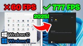 The ONLY Windows Optimization Guide You Need To Watch in 2025!  (Windows Tweaks for Gaming)