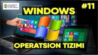 Operatsion tizimlar. 11- dars. Windows operatsion tizimi