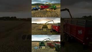 Chopping wholecrop at sunset #arimagery #farming #agriculture