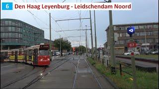 HTM | Den Haag Leyenburg - Leidschendam Noord | tram 6 | regen | 2024