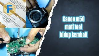 canon m50 matot mati total hidup kembali