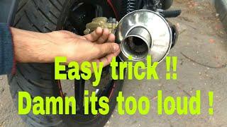 How to increase the exhaust sound without any modification | heavy exhaust note