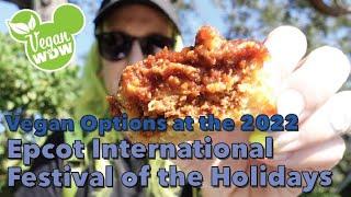 Vegan Options at the 2022 Epcot International Festival of the Holidays