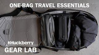 One-Bag Travel Essentials: Carry Expert Unpacks His 3-Day Setup | Huckberry Gear Lab