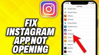 How To Fix Instagram App Not Opening in iPhone (2024)