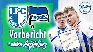 Vorbericht 1. FC Magdeburg - Hertha BSC ️ +Meine Aufstellung 