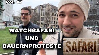 Sven auf der Suche nach einer Vintage Rolex!Watchsafari Düsseldorf Bauernproteste