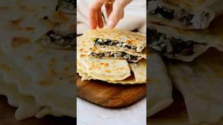 Как приготовить кутабы с грибами? Самый простой рецепт!