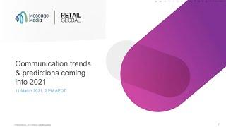 Communication trends & predictions coming in 2021