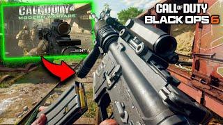 Classic COD4 Charlie Don't Surf Mission M4A1 Recreation Gunplay in Black Ops 6 BETA Gameplay