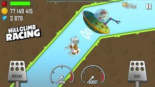 Hill Climb Racing 1 - New Vehicle UFO Walkthrough Game Android GamePlay