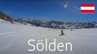 Glacier skiing in Sölden (Soelden): Skiing at 3000 m above sea level!