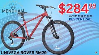 Univega Rover RM29 Mountain Bike - $284.99 from Mendham Bikes