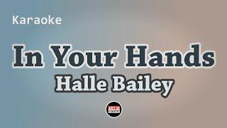 Halle - In Your Hands (Karaoke with Lyrics)