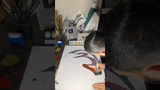 "Mastering Spiritual Beauty: Stunning Arabic Calligraphy of Allah’s Name with Zain! ️"