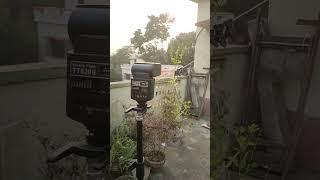 godox 520 ii flash canon 200d light test outdoor