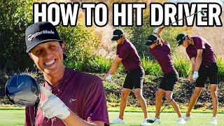 How Grant Horvat Hits Draws and Fades Off the Tee