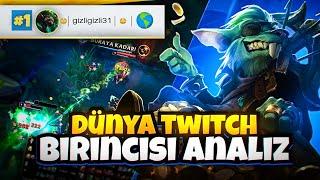 DÜNYA TWITCH BİRİNCİSİNİN ADC OYNADIĞI MAÇI ANALİZ ETTİM