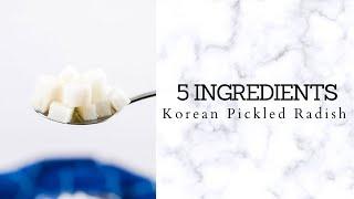 Korean Pickled Radish