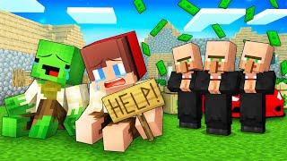 Villagers Became RICH and Kick Mikey and JJ Out in Minecraft (Maizen)