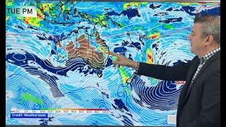 OZ: Qld & WA’s downpours increase as dry grows for others