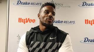 Isiah Young, Nike | Elite Men's 100m Dash Winner | 2018 Drake Relays presented by Hy-Vee