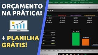 Orçamento doméstico na prática + Planilha Grátis! O passo a passo para o controle financeiro