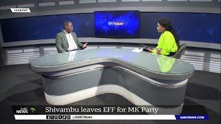 Shivambu leaves EFF | Party experiences tectonic shifts as Shivambu, Manyi join MK Party