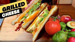 Easy Lunch Idea | Bacon Guacamole Apple Sage Cheddar Grilled Cheese