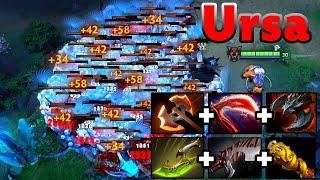 Brutal One Shot Burst Damage Builds Ursa 31Kills Carry Dota 2