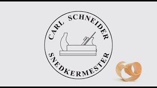 Portræt af Snedkermester Carl Schneider