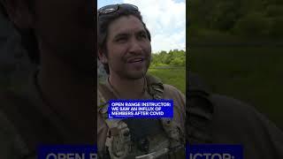 Open Range instructor: We saw an influx of members after COVID