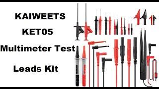 KAIWEETS KET05 Multimeter Test Leads Kit (23PCS)