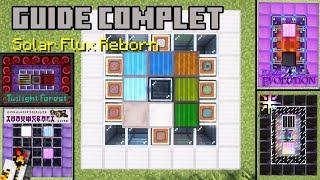 Solar Flux Reborn + Addons – Guide Complet Minecraft 1.12 - 1.20 