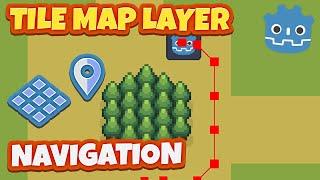 2D TileMapLayer Navigation + Avoiding Obstacles || Godot 4.3 Tutorial